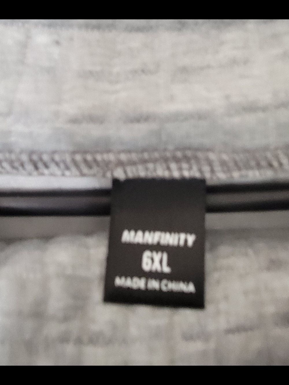 NFINITY Gray, White & Dark Gray Colorblock Waffle Hoodie - Picture 4 of 6